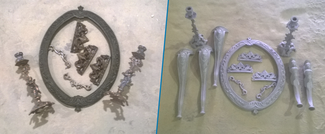 Чистка антикварных изделий в Чистка антикварных изделий в